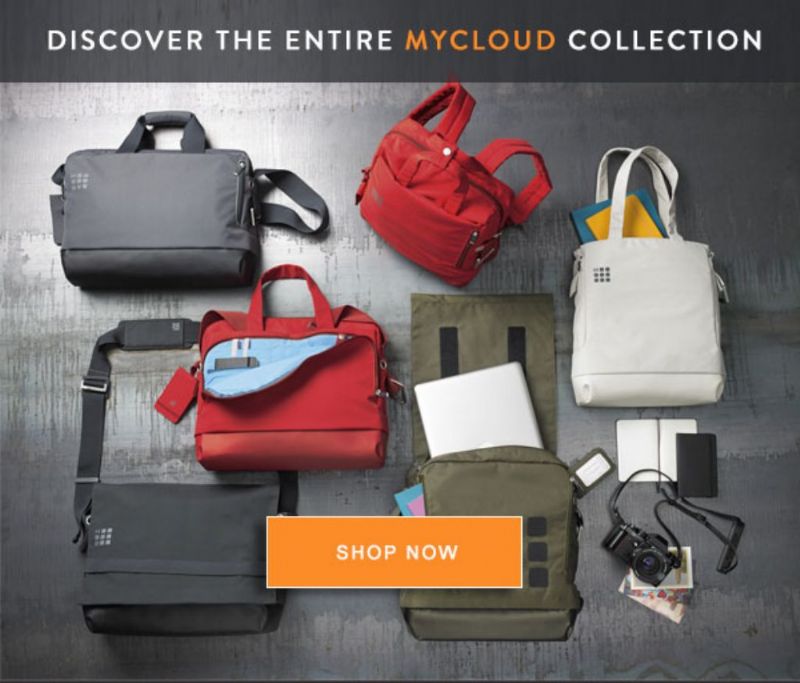 MOLESKINE MyCloud bag (web advertising)