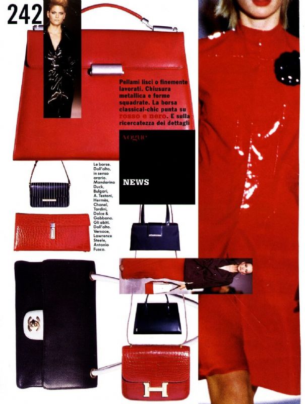 MANDARINA DUCK 'Hera line' (Vogue Italia magazine)
