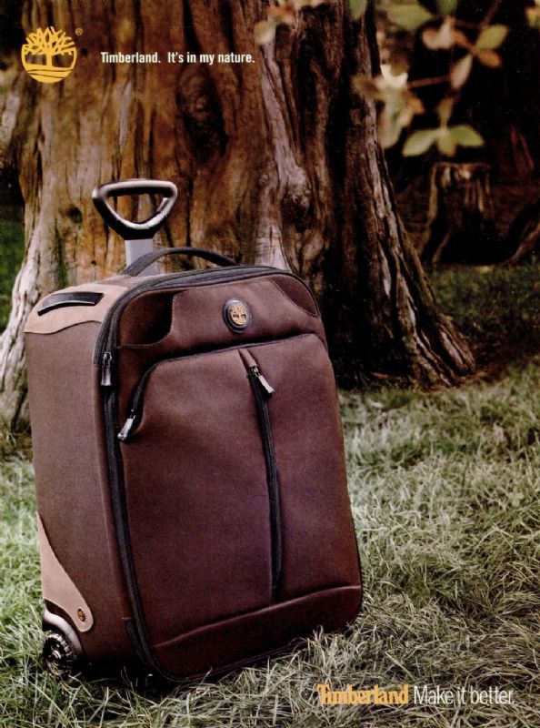 TIMBERLAND by SAMSONITE (advertising)